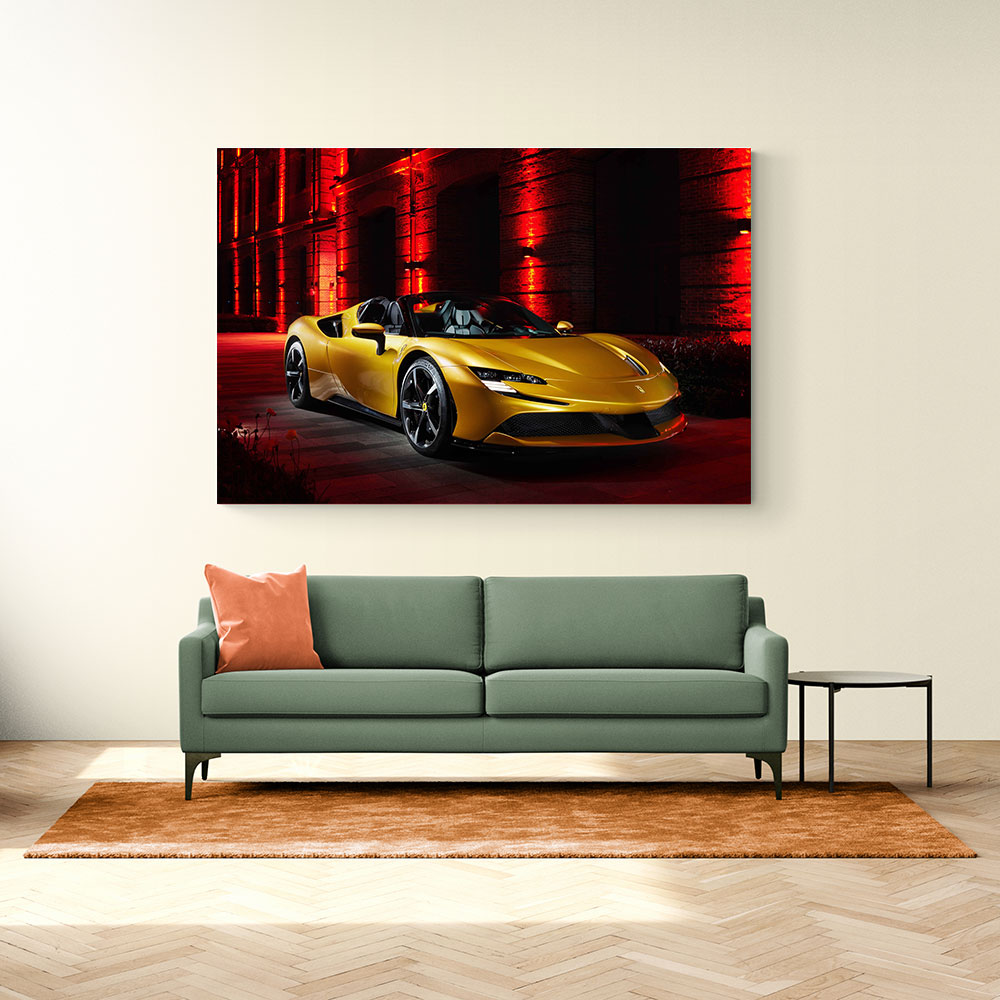 Ferrari SF90 Spider Wall Art