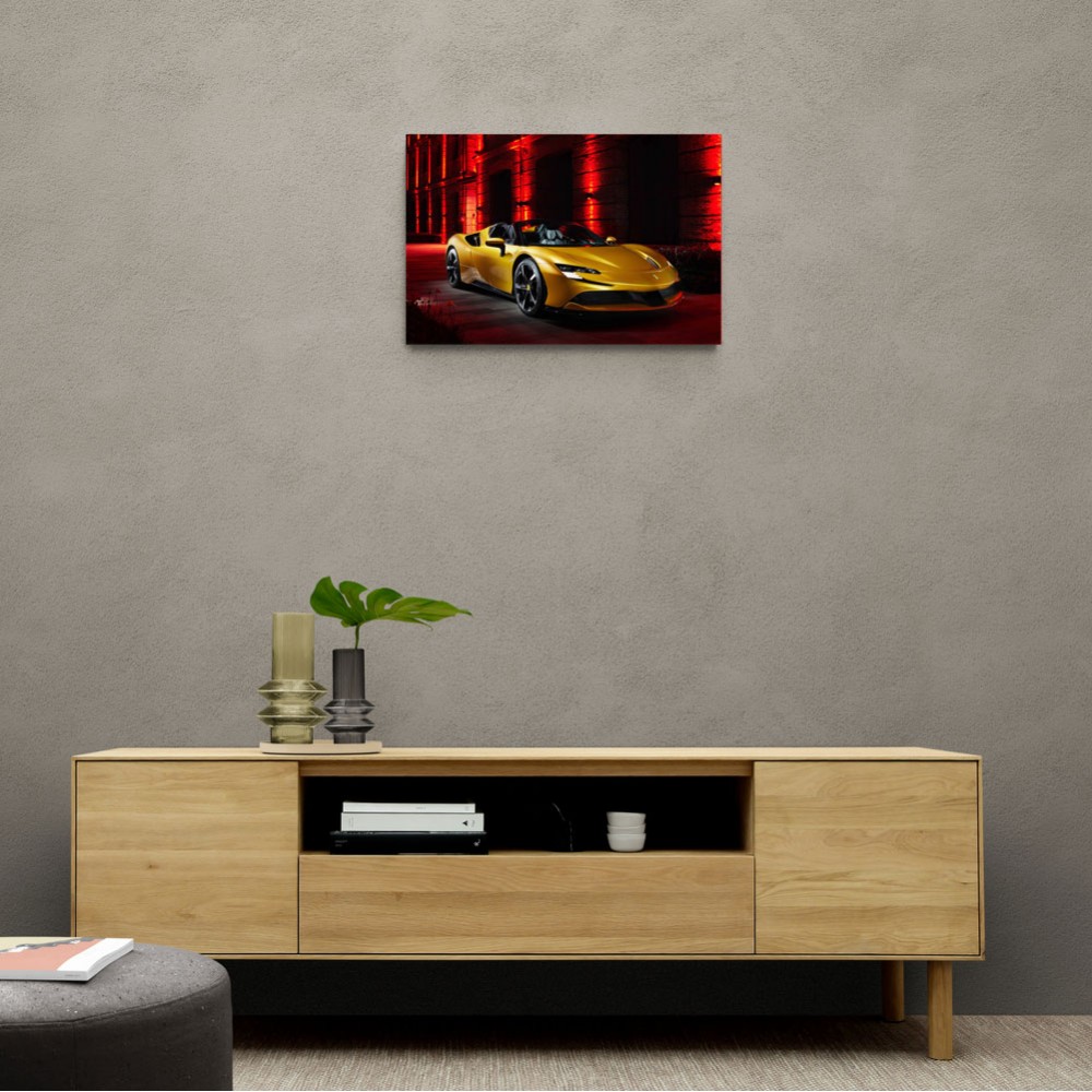 Ferrari SF90 Spider Wall Art