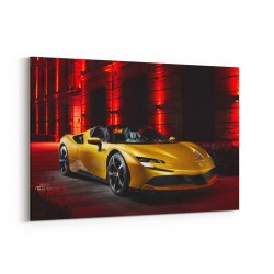 Ferrari SF90 Spider Wall Art