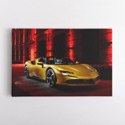 Ferrari SF90 Spider Wall Art