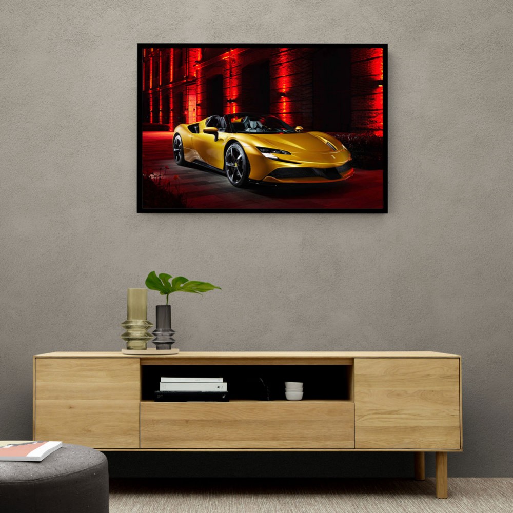 Ferrari SF90 Spider Wall Art