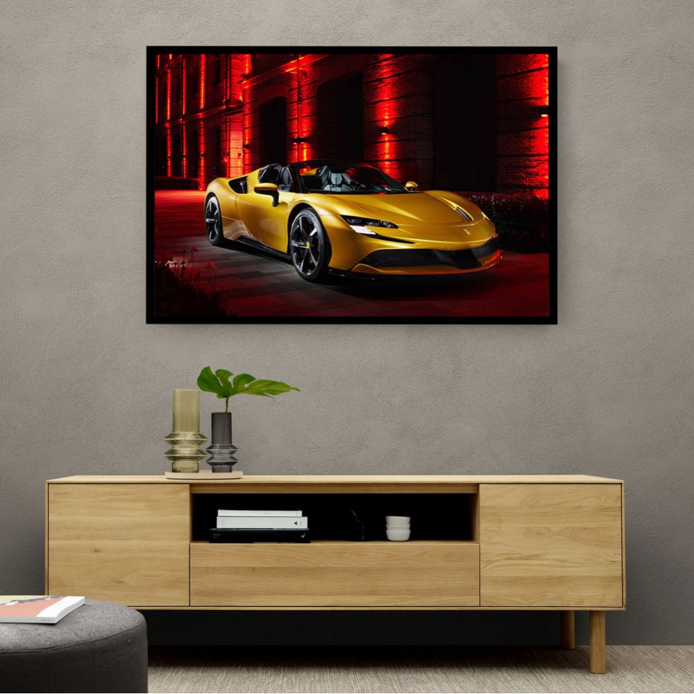 Ferrari SF90 Spider Wall Art