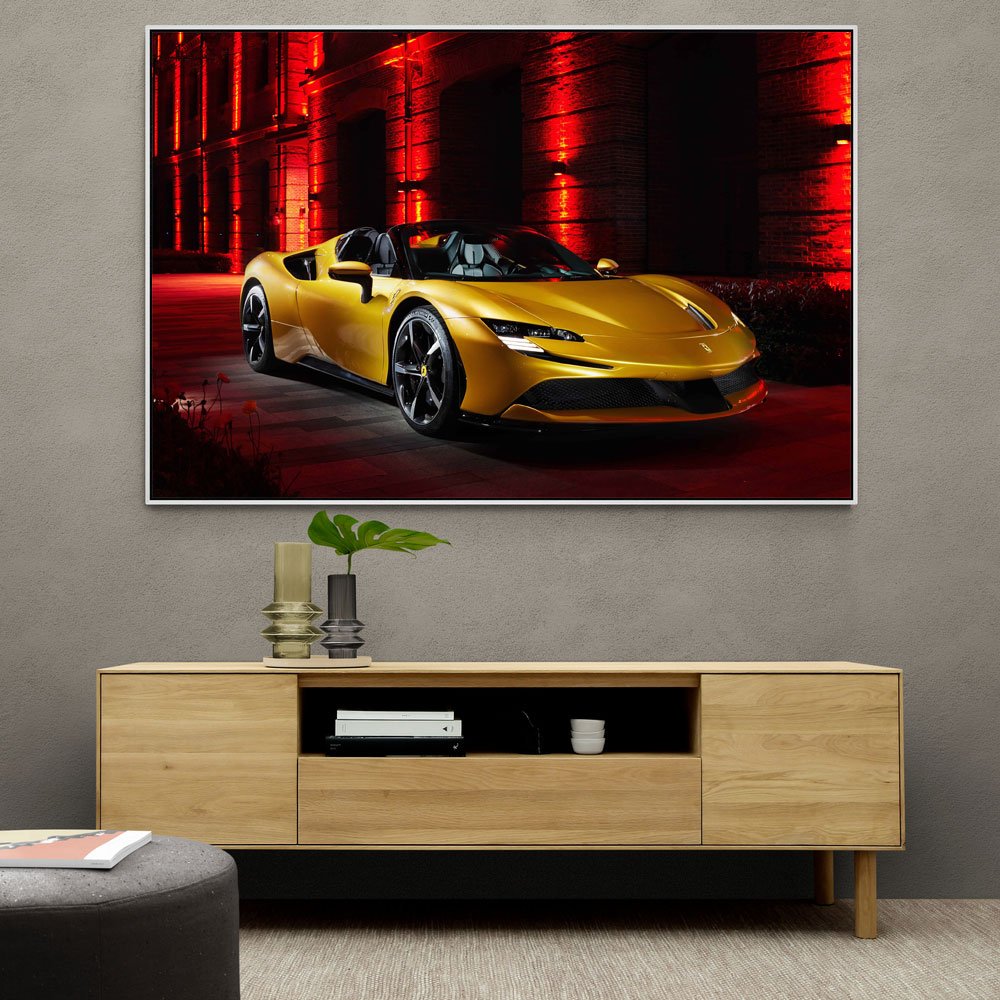 Ferrari SF90 Spider Wall Art