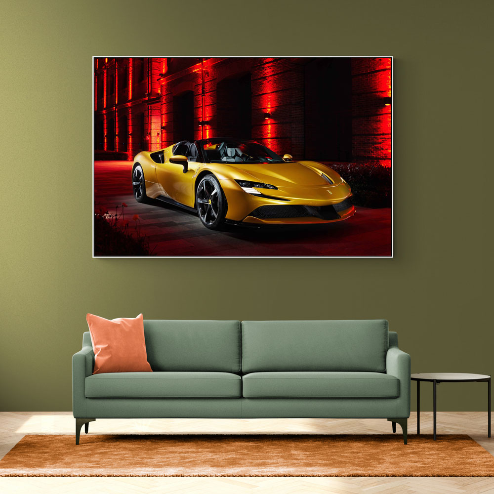 Ferrari SF90 Spider Wall Art