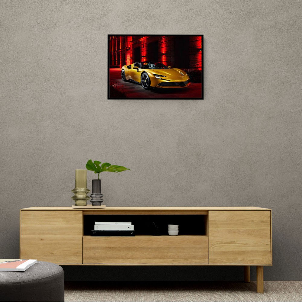 Ferrari SF90 Spider Wall Art