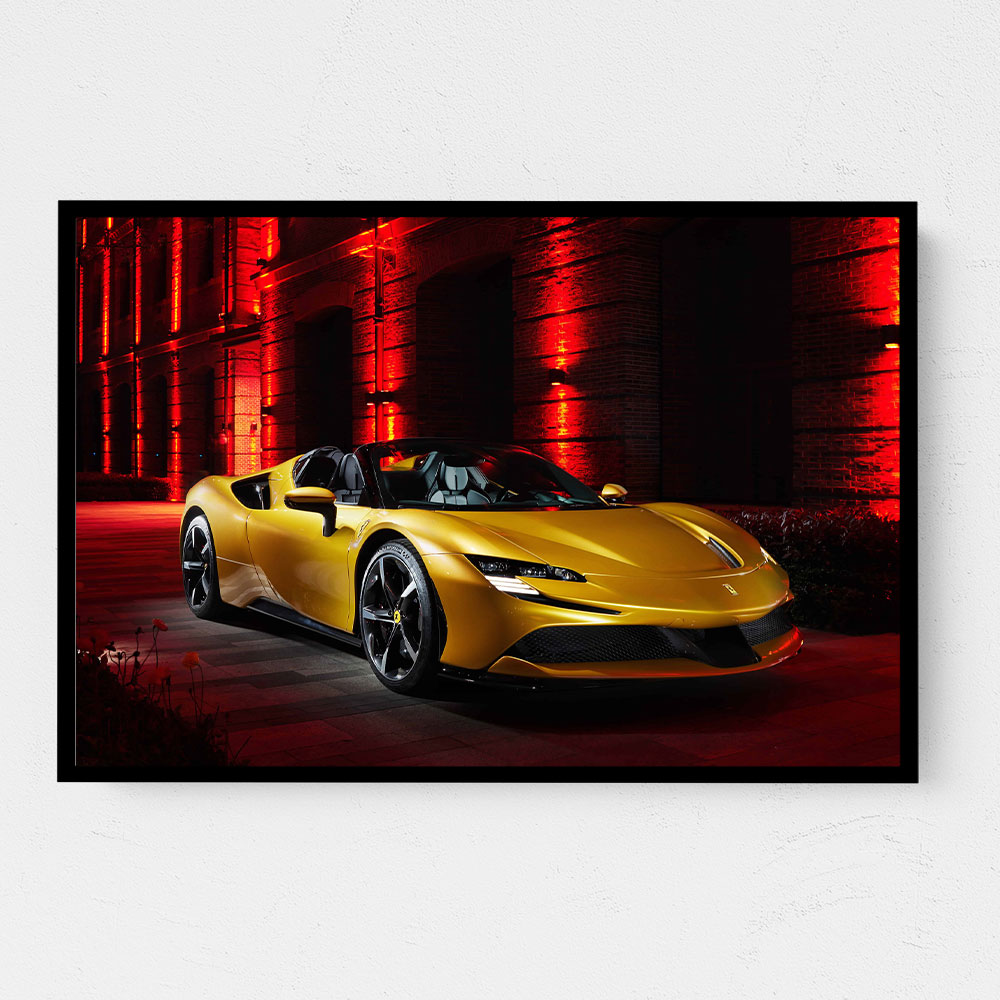 Ferrari SF90 Spider Wall Art