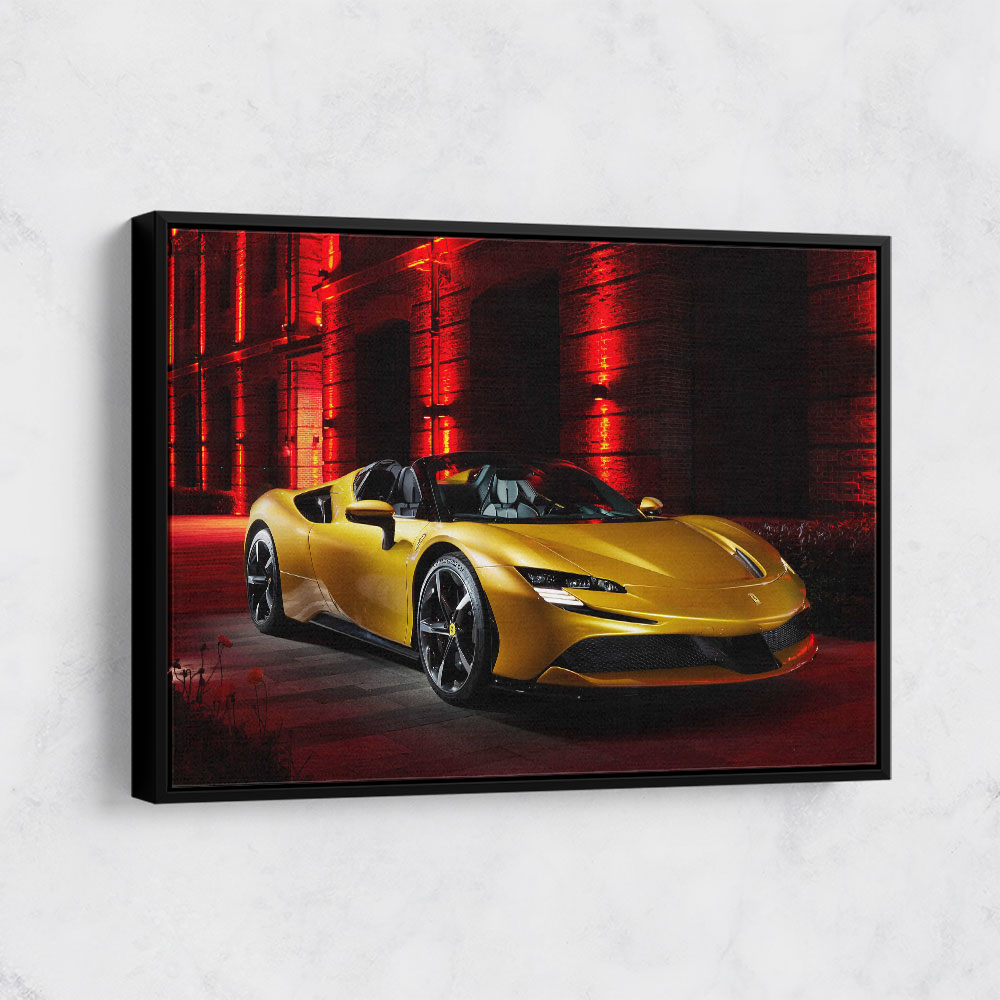 Ferrari SF90 Spider Wall Art