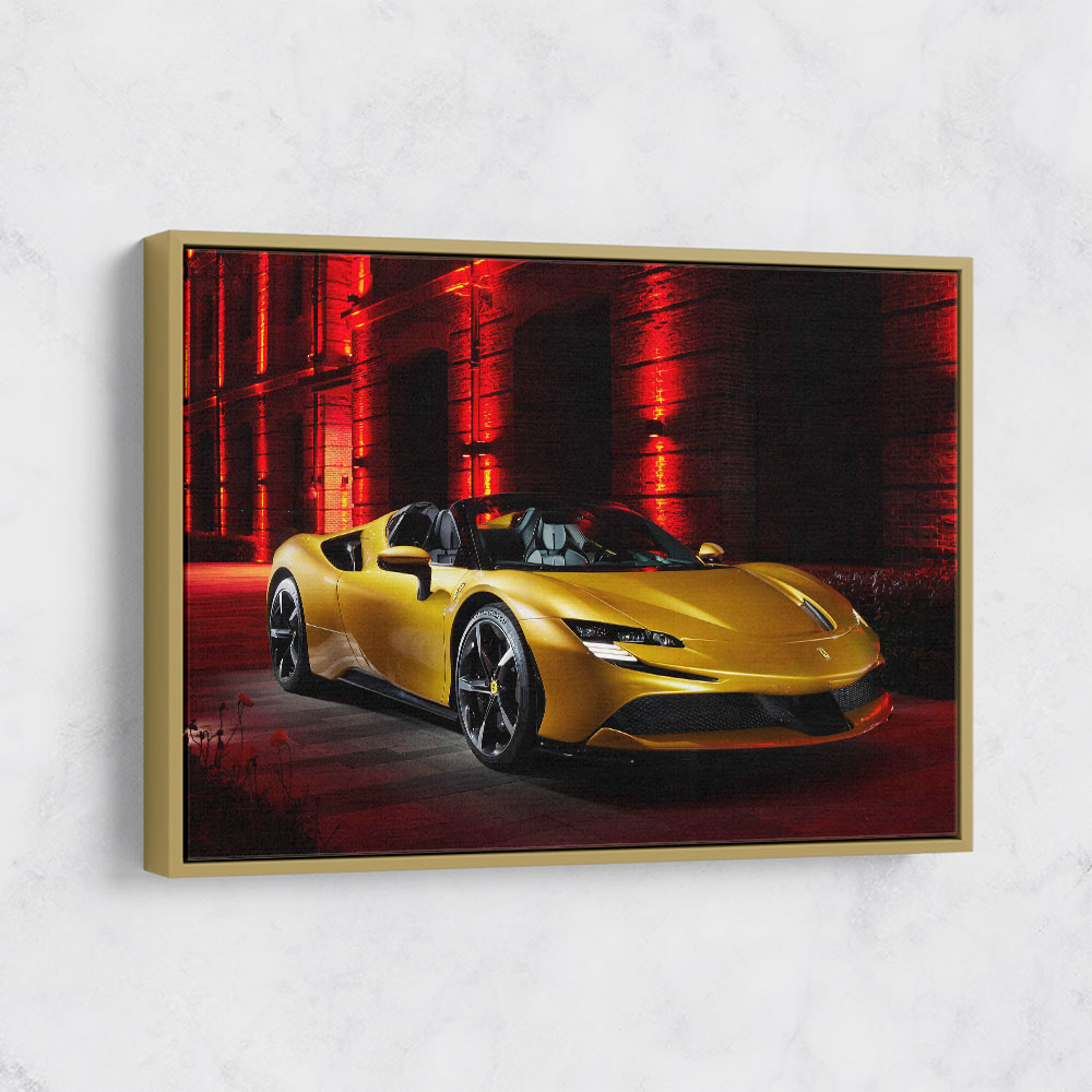 Ferrari SF90 Spider Wall Art