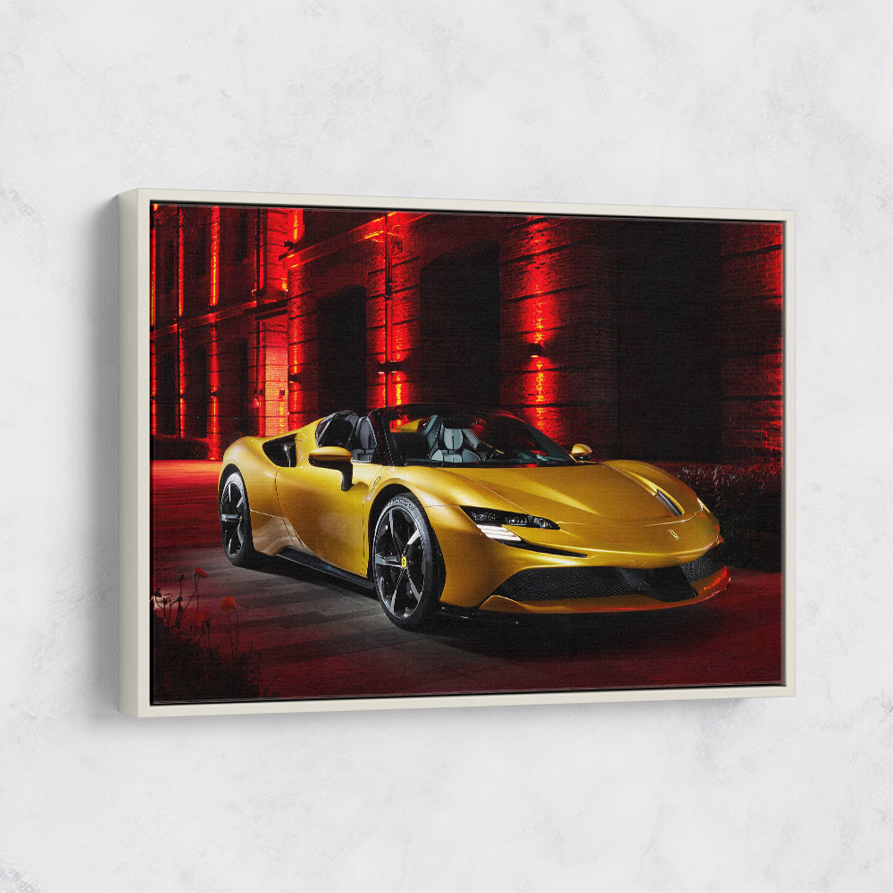 Ferrari SF90 Spider Wall Art