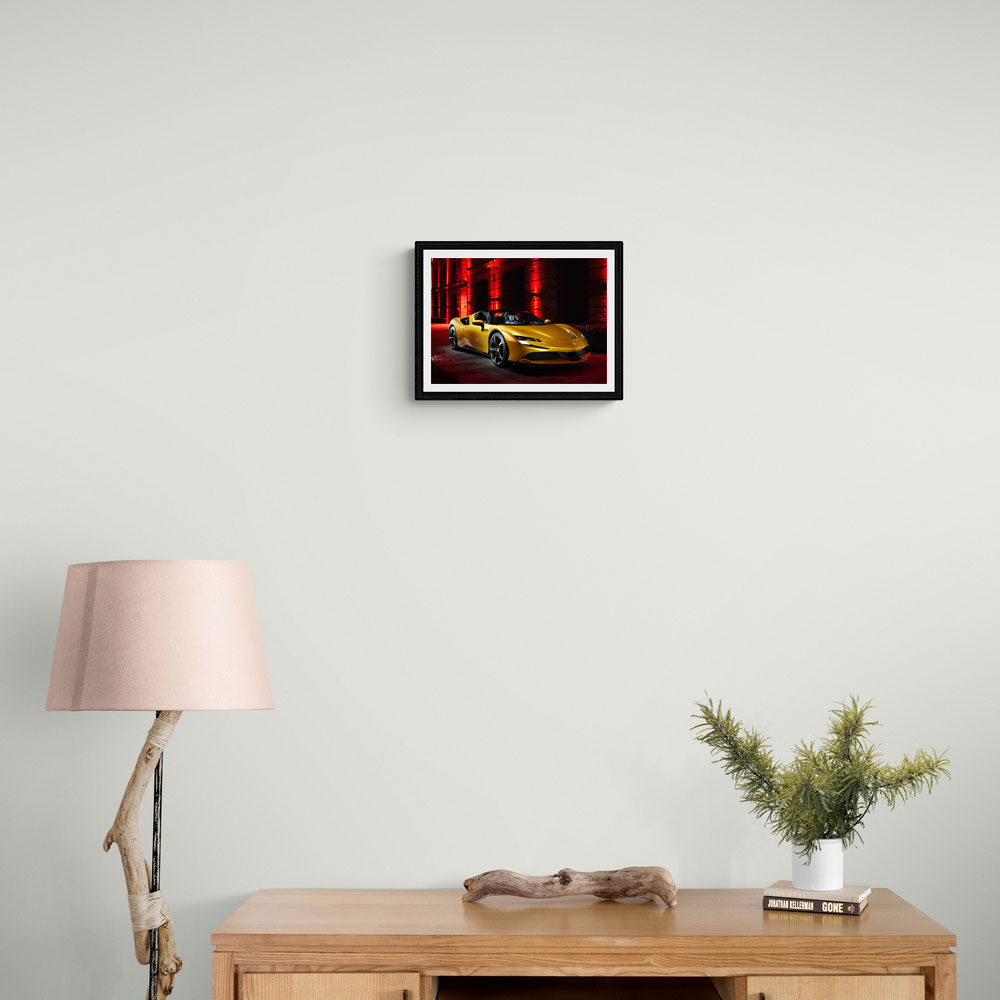 Ferrari SF90 Spider Wall Art