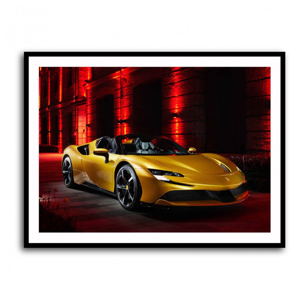 Ferrari SF90 Spider Wall Art