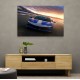 Ferrari SF90 Spider Blue Wall Art