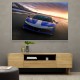 Ferrari SF90 Spider Blue Wall Art