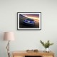 Ferrari SF90 Spider Blue Wall Art