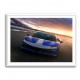 Ferrari SF90 Spider Blue Wall Art