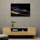 Ferrari SF90 Spider Blue 2 Wall Art