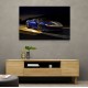 Ferrari SF90 Spider Blue 2 Wall Art