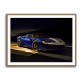 Ferrari SF90 Spider Blue 2 Wall Art