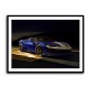 Ferrari SF90 Spider Blue 2 Wall Art