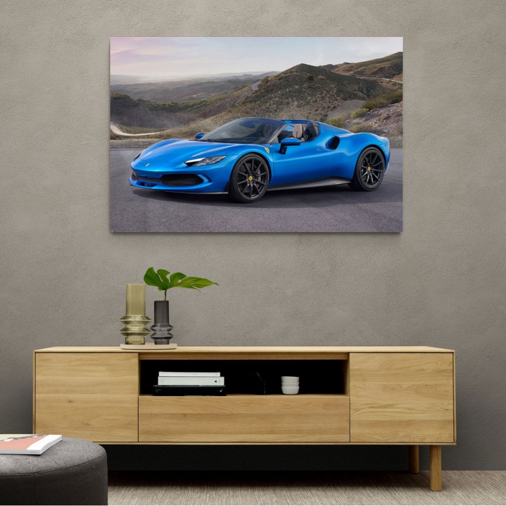 Ferrari 296 GTS Wall Art