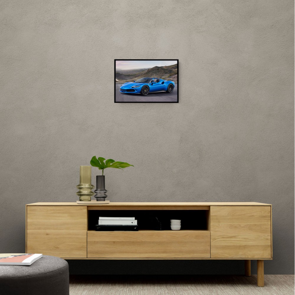 Ferrari 296 GTS Wall Art