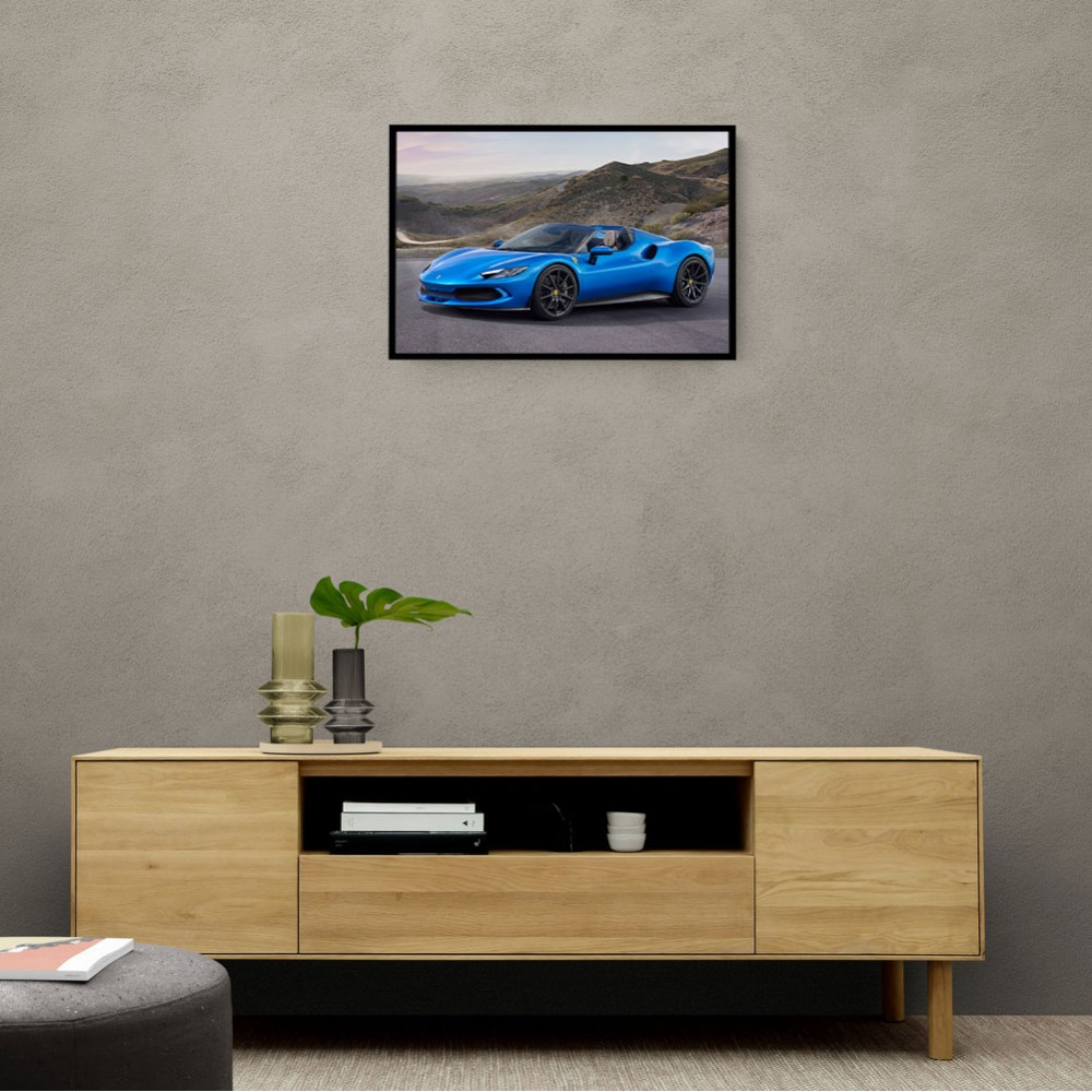 Ferrari 296 GTS Wall Art