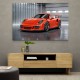 Porsche 911 GT3 Orange Wall Art