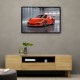 Porsche 911 GT3 Orange Wall Art