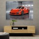 Porsche 911 GT3 Orange Wall Art