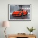 Porsche 911 GT3 Orange Wall Art