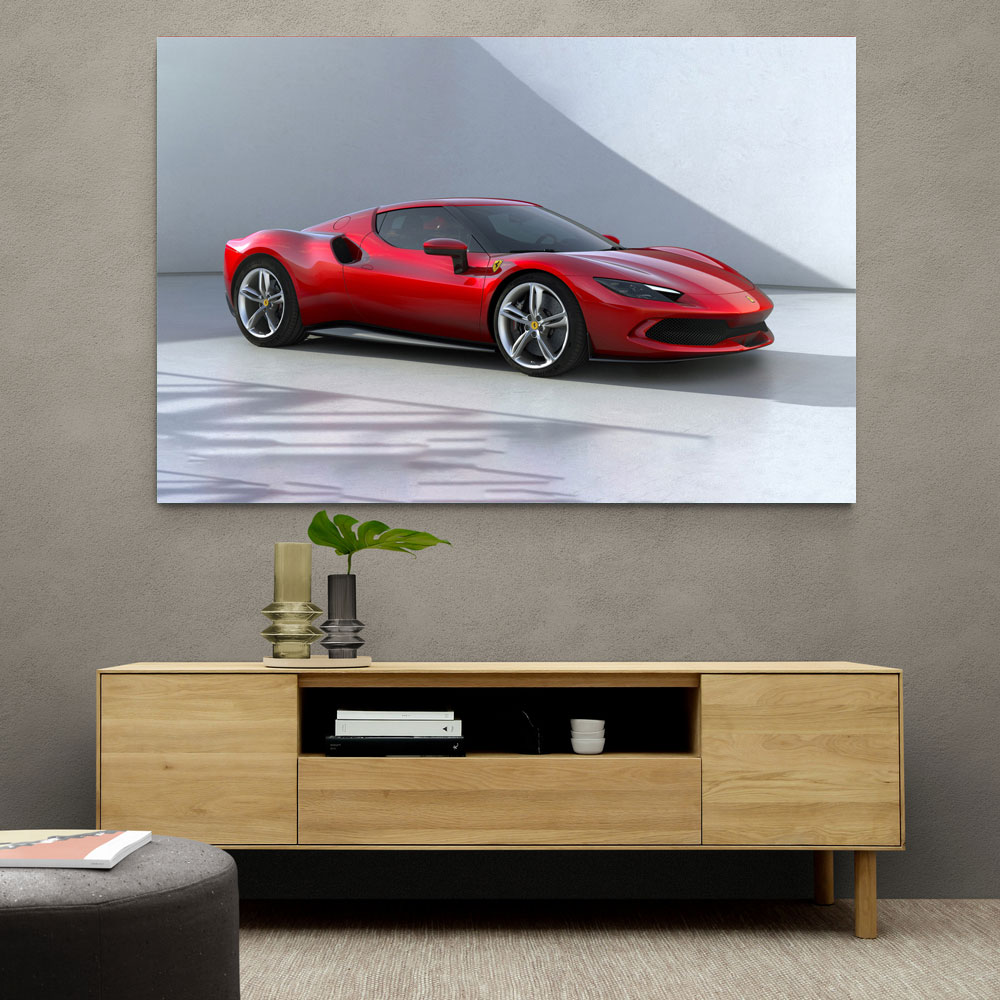 Ferrari 296 GTB Wall Art