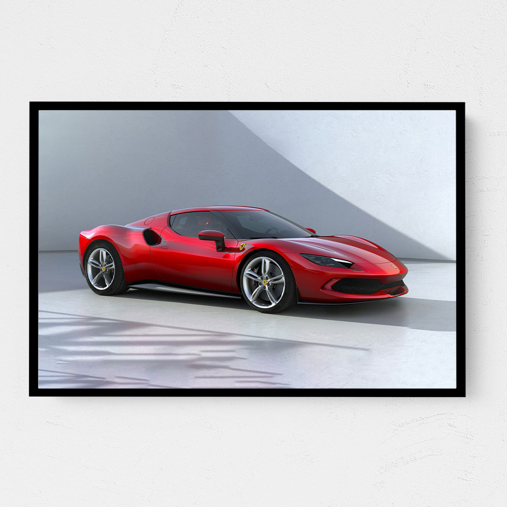 Ferrari 296 GTB Wall Art