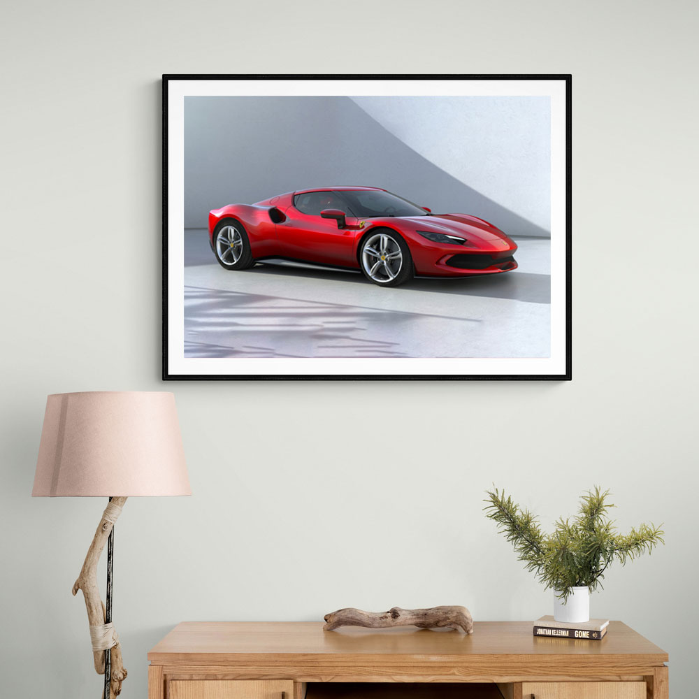 Ferrari 296 GTB Wall Art