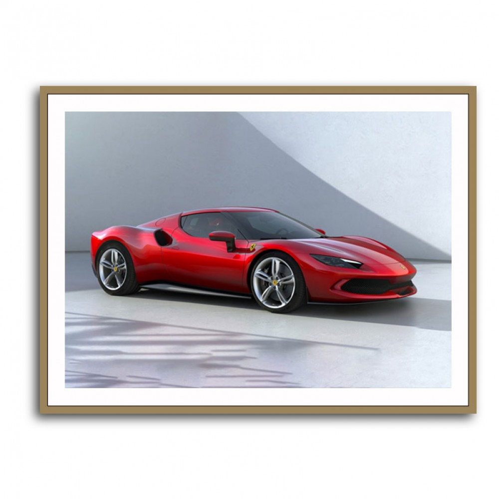 Ferrari 296 GTB Wall Art