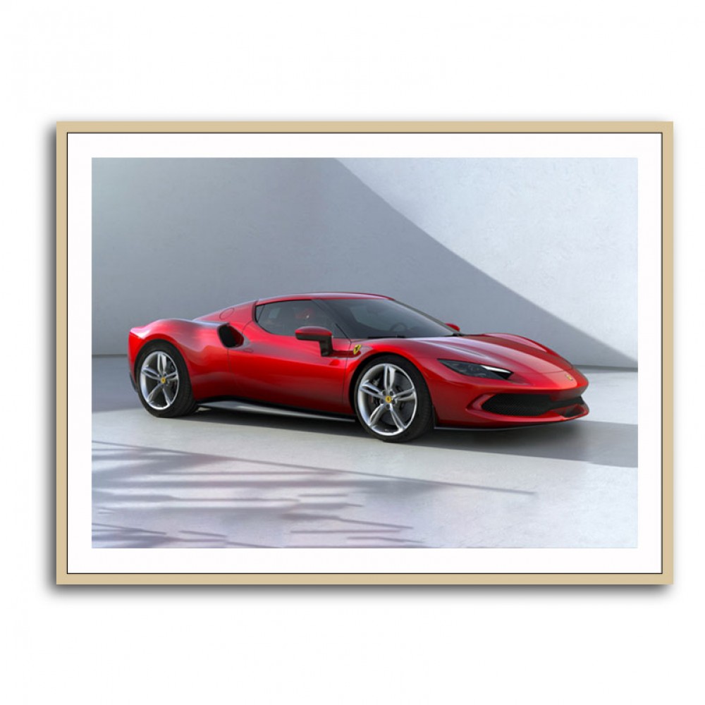 Ferrari 296 GTB Wall Art