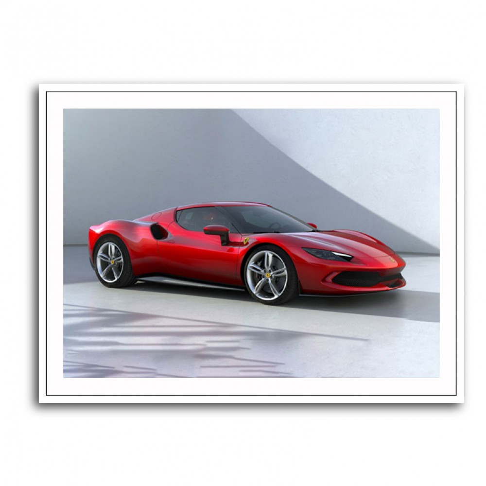 Ferrari 296 GTB Wall Art