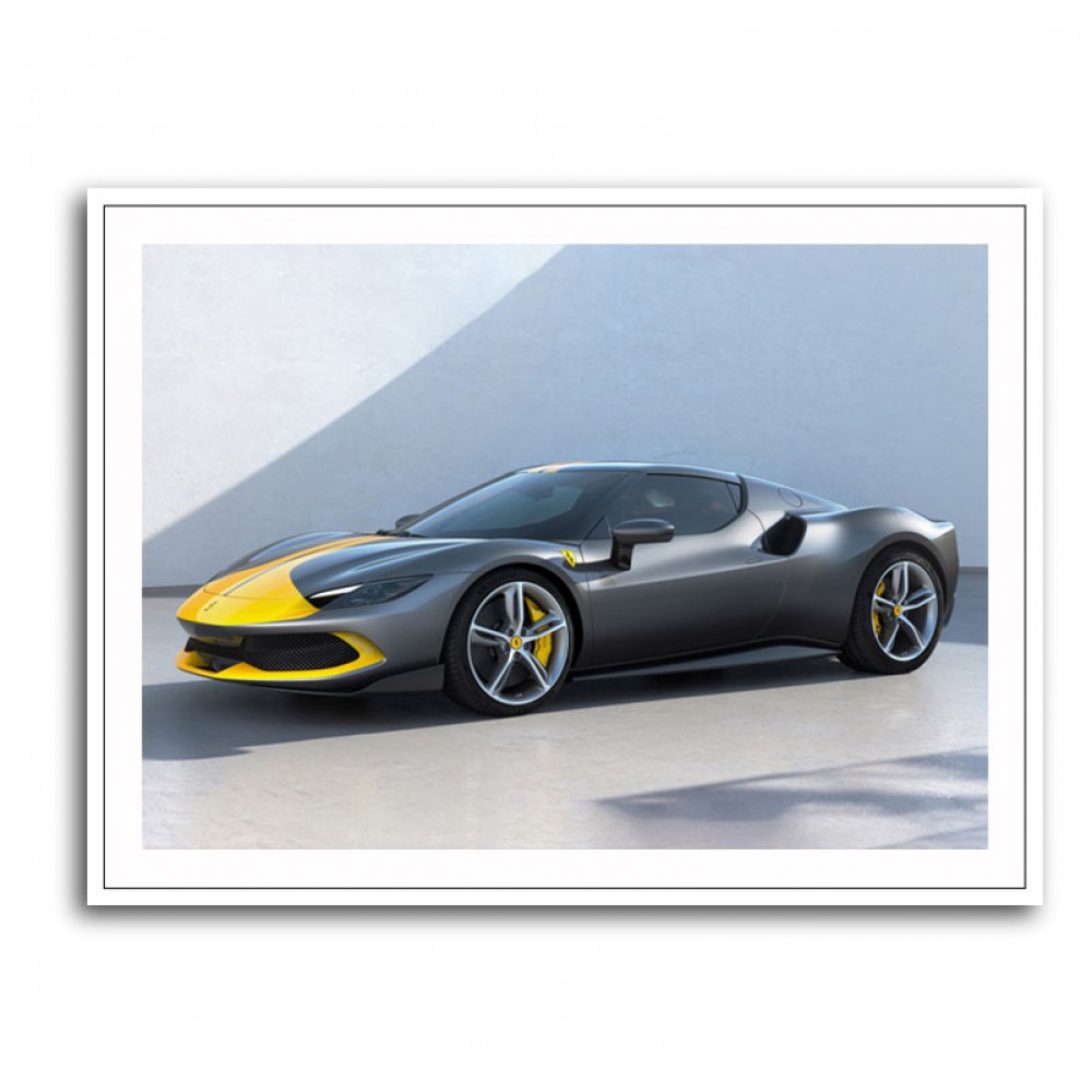 Ferrari 296 GTB Wall Art