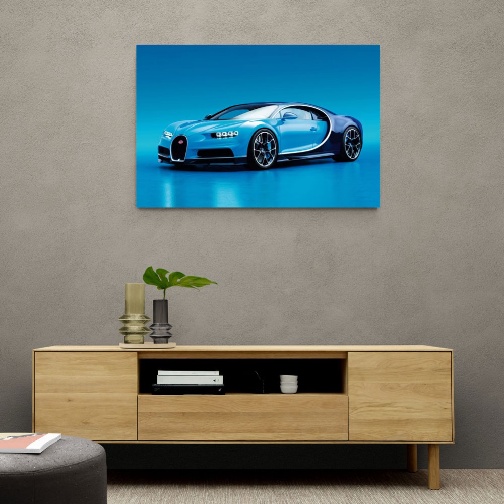 Bugatti Chiron Wall Art