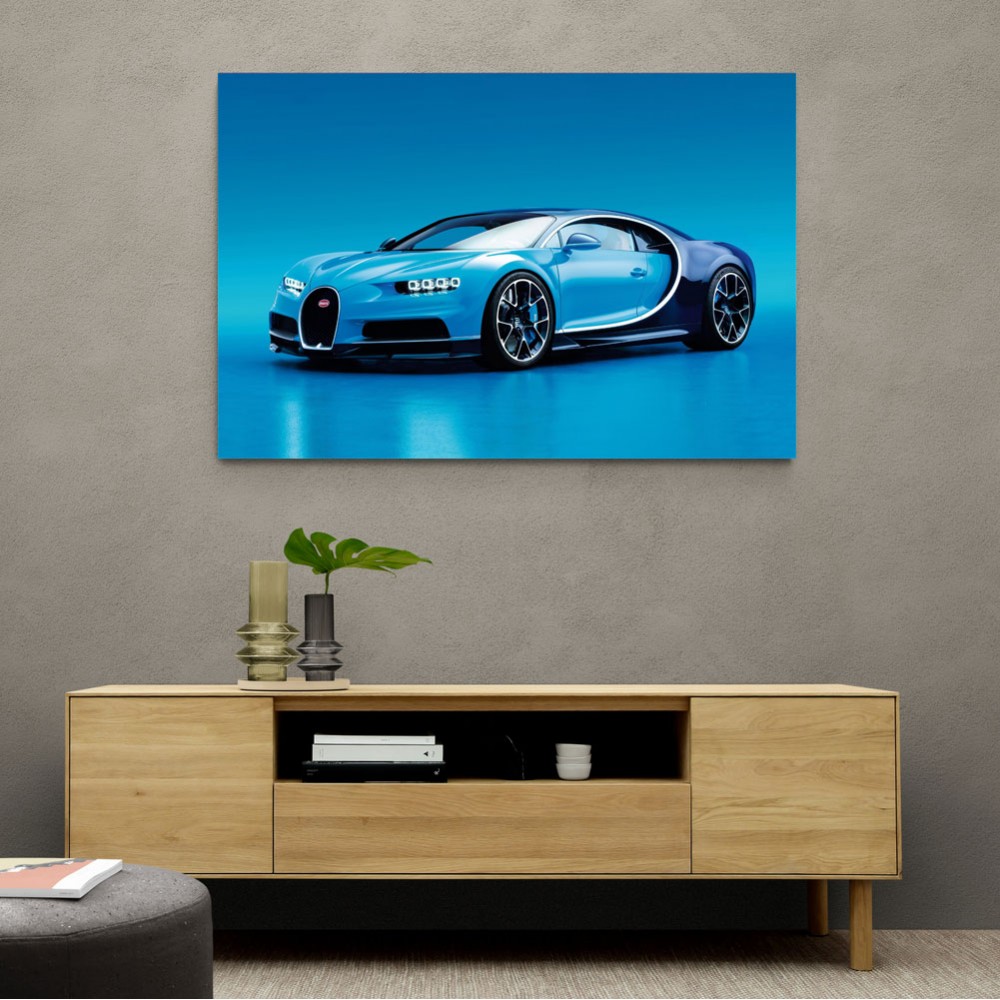 Bugatti Chiron Wall Art