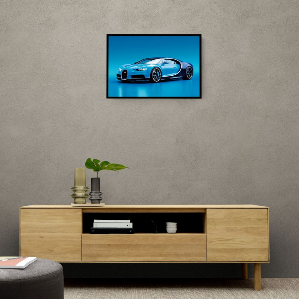 Bugatti Chiron Wall Art