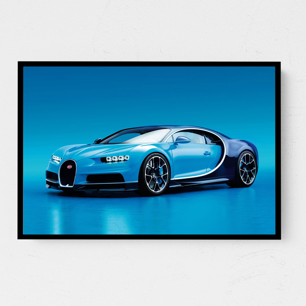 Bugatti Chiron Wall Art