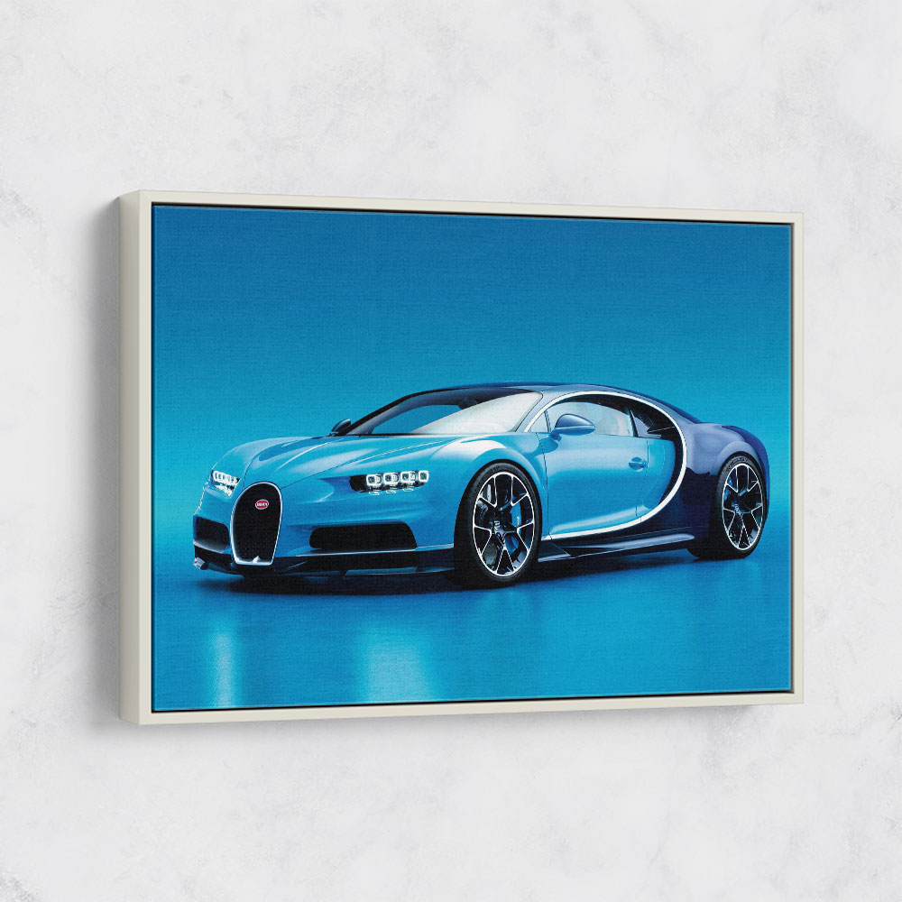 Bugatti Chiron Wall Art