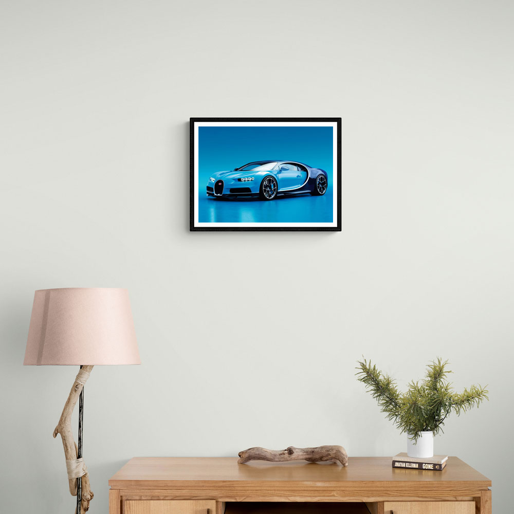 Bugatti Chiron Wall Art