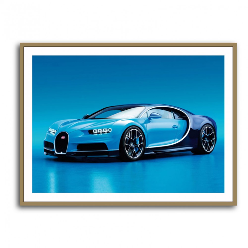 Bugatti Chiron Wall Art