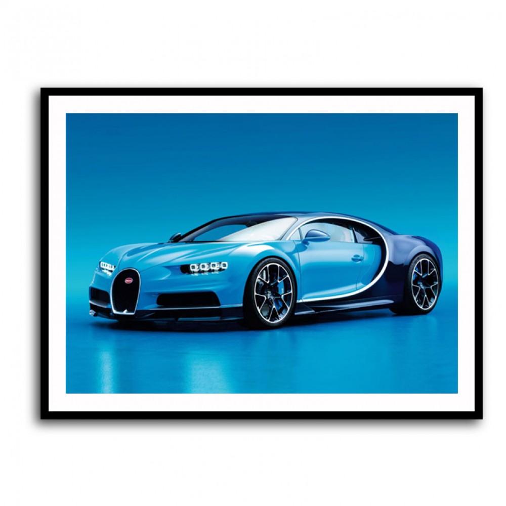 Bugatti Chiron Wall Art