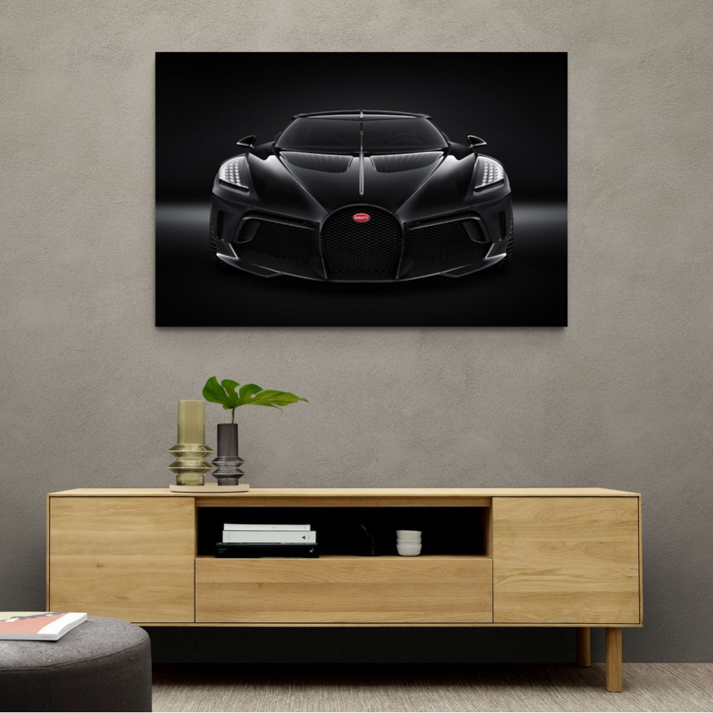 Bugatti La Voiture Noire Black Wall Art