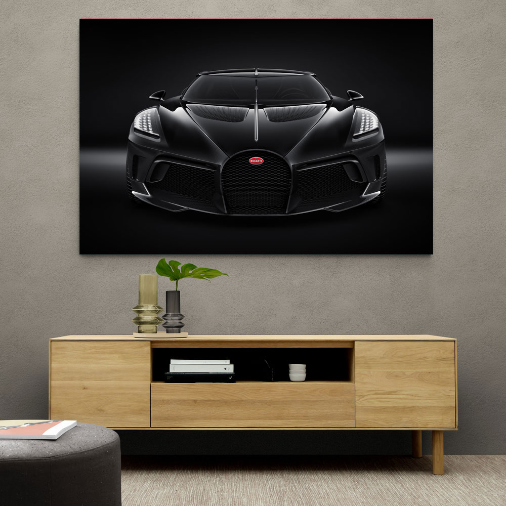 Bugatti La Voiture Noire Black Wall Art