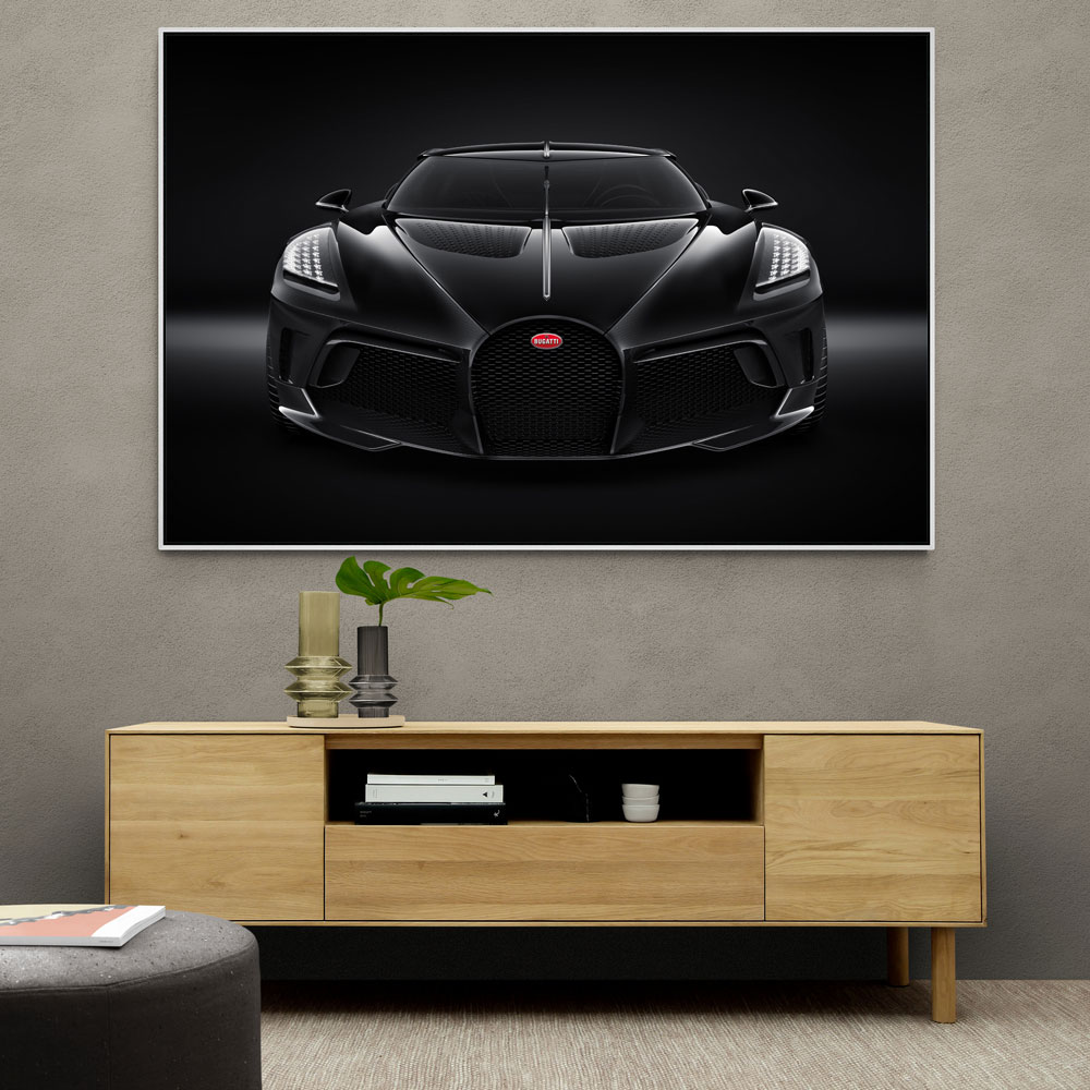 Bugatti La Voiture Noire Black Wall Art