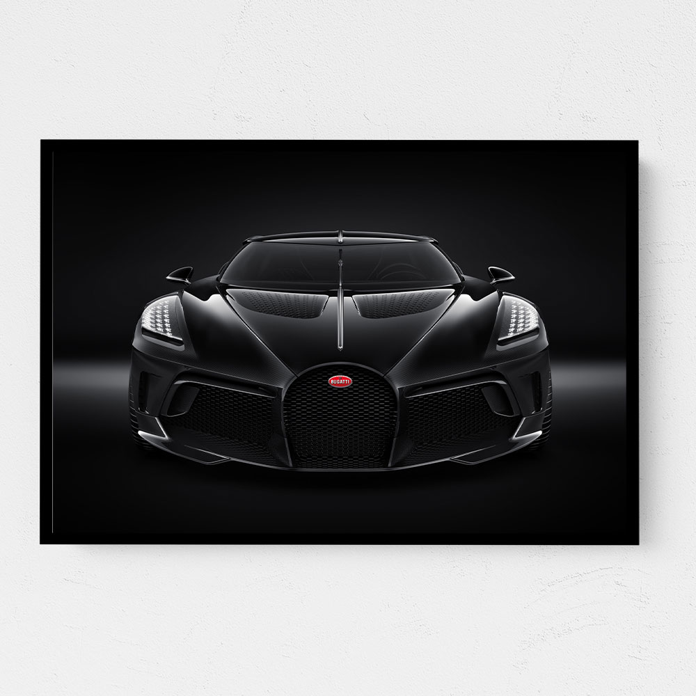 Bugatti La Voiture Noire Black Wall Art