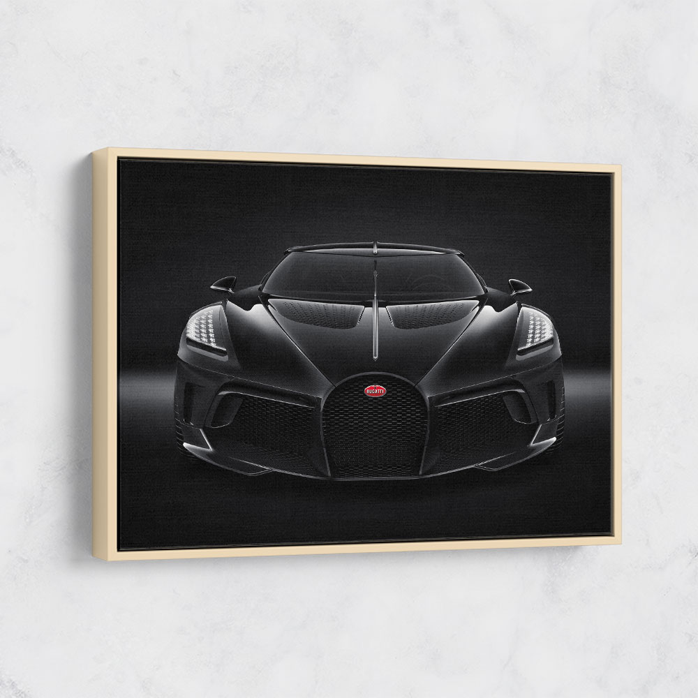 Bugatti La Voiture Noire Black Wall Art